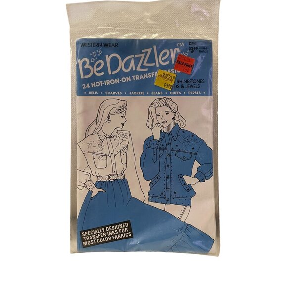 Distelfink Designs Other - Western Wear Vintage 1987 BeDazzler 24 Hot-Iron Transfer NEW Old Stock Sealed